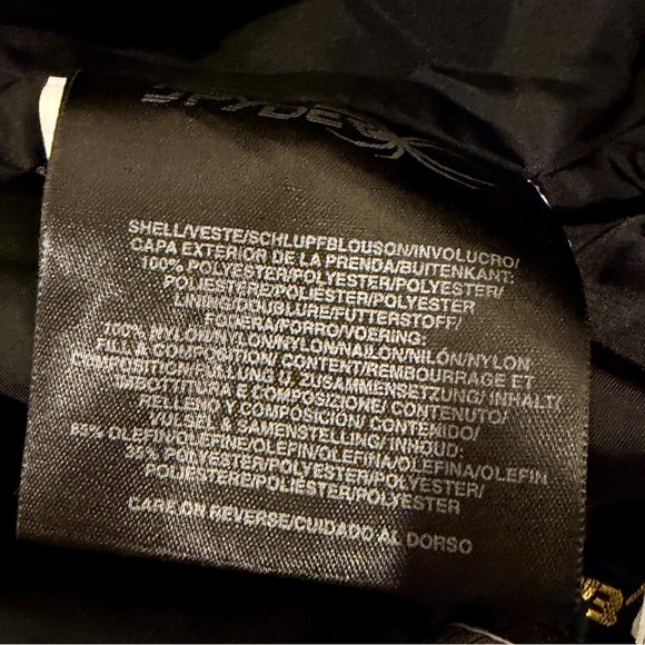 Spyder Black Men's Ski Pants - Picture 6 of 9